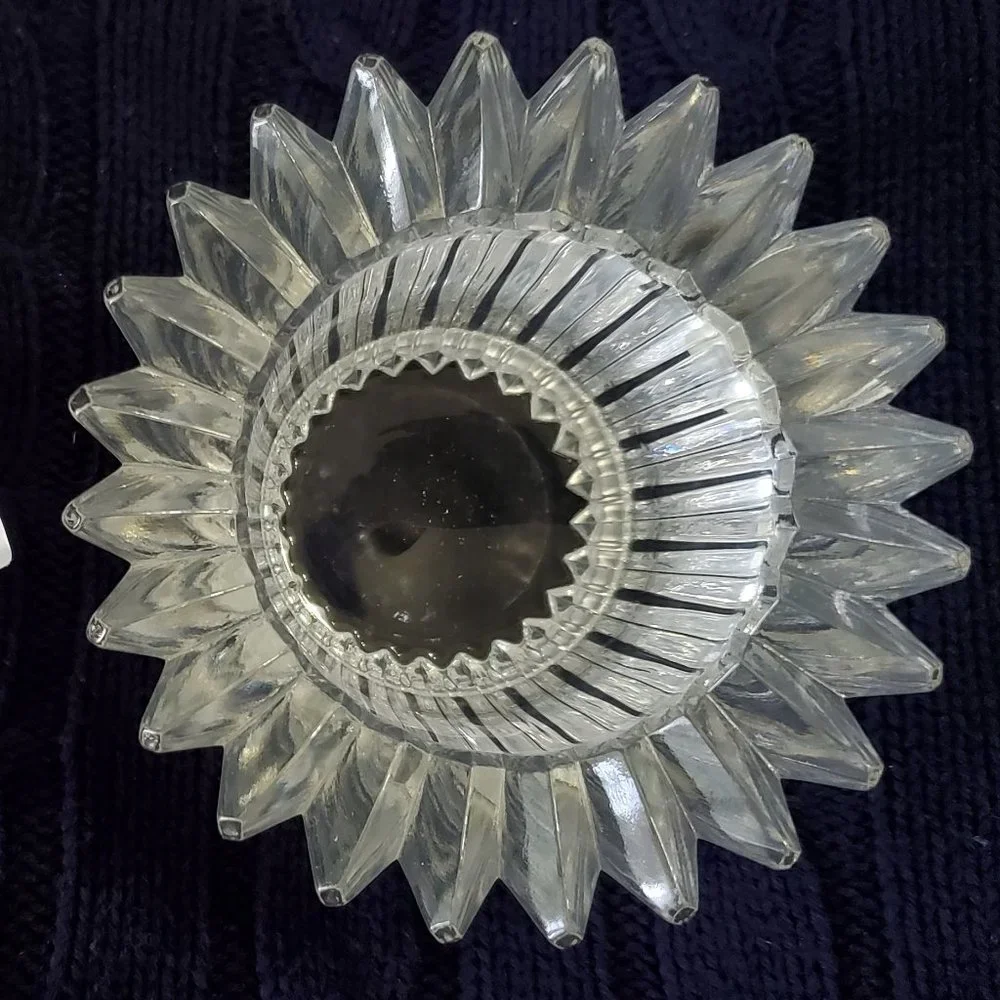 Mikasa Crystal Ardsley Cone Candleholder Votive Tealight in Original Box